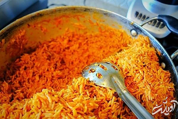 برنج و مرغ جولوف